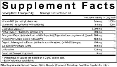 Flow Men's Vitality Blend Supplements