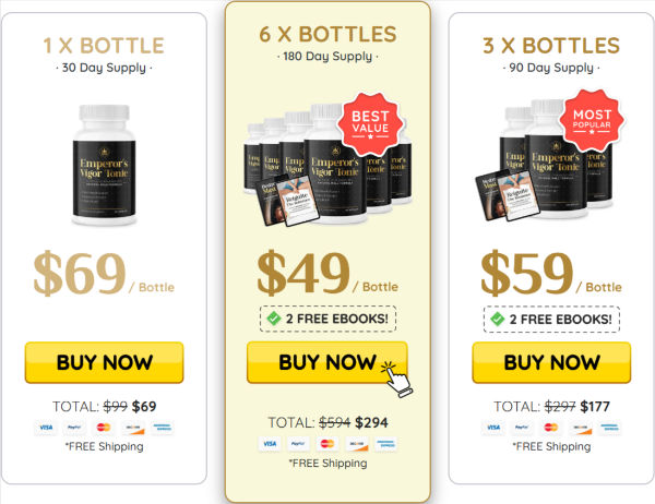 Emperor's Vigor Tonic Price